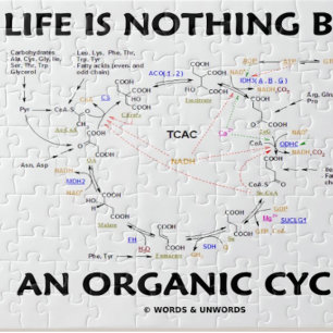 Life Is Nothing But An Organic Cycle Krebs Cycle Jigsaw Puzzle