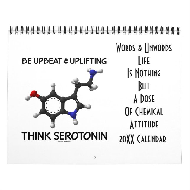 Life Is Nothing But Chemical Attitude 20XX Clndar Calendar (Cover)