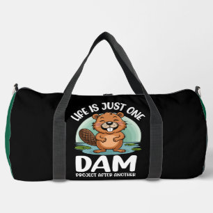 Life Is One Dam Project Duffle Bag