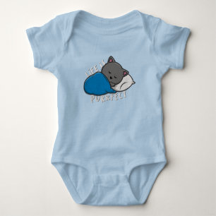 Life is Purrfect - Sleeping Cat Baby Bodysuit