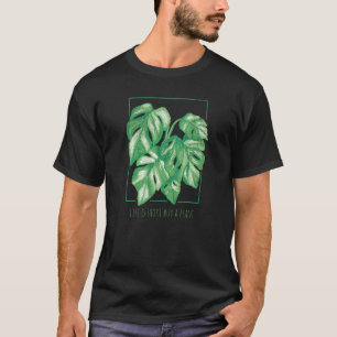 Life Is Short Buy A Plant Monstera Variegata Indoo T-Shirt