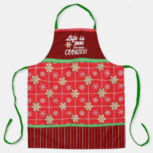 Life is Short! Eat More Cookies! Apron