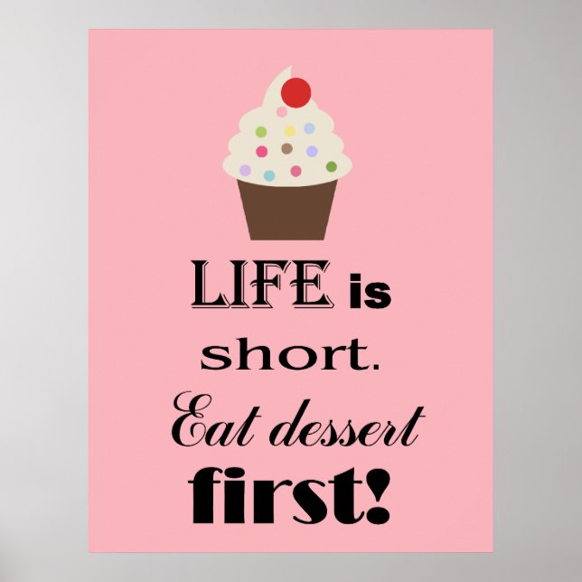 Life is short poster (Front)