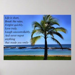 Life is short poster