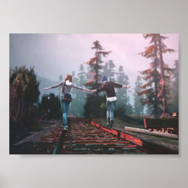 Life is Strange Railroad Track Poster (Front)