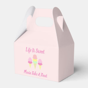 Life Is Sweet Please Take A Treat Favour Box