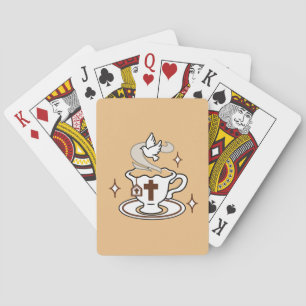 Life Is Sweet with Jesus – Christian Faith Tea Cup Playing Cards