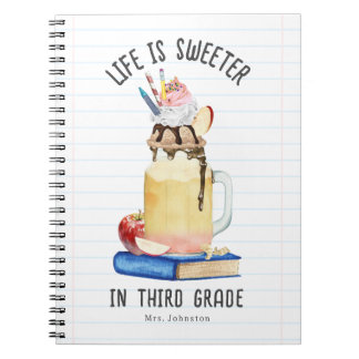 Life is Sweeter In 3rd Grade Teacher Notebook