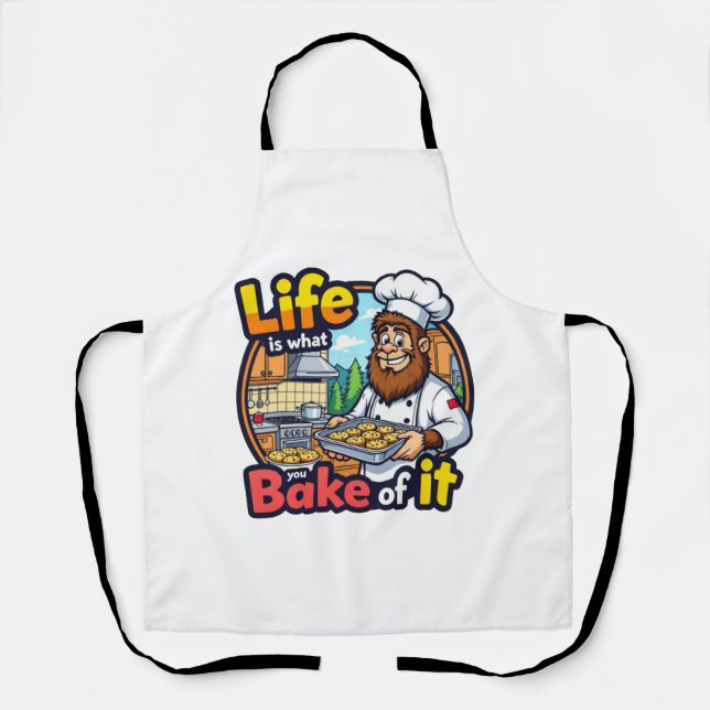 Life Is What You Bake of It Apron (Front)