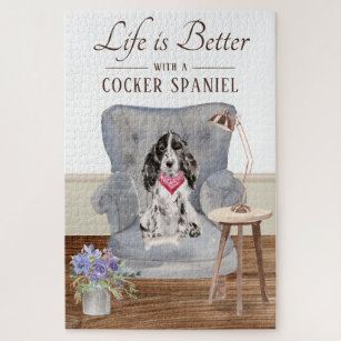 cocker spaniel jigsaw