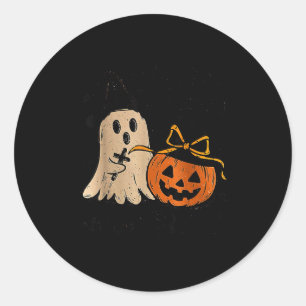 Life Is Y Without Jesus Christian Halloween Classic Round Sticker