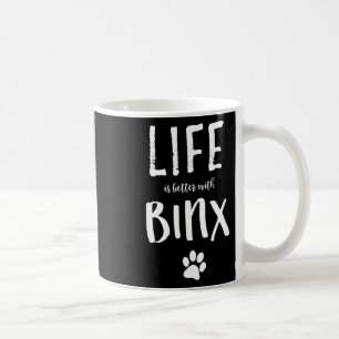 Life Ist Better With Binx Dog Name Gift Shirt Coffee Mug