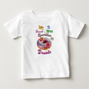 Life Jersey Is Sweet With Sparkles Of Doughnuts Baby T-Shirt