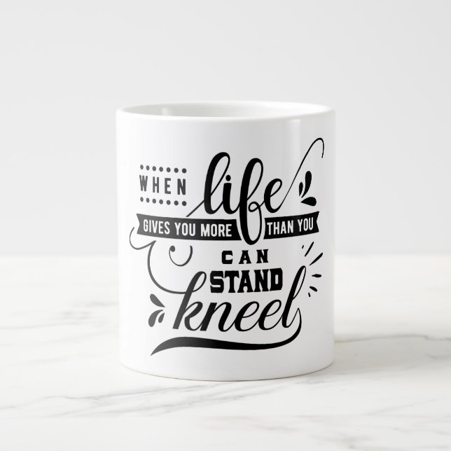 Life - Jumbo Mug (Front)
