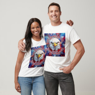 Life, Liberty And The Pursuit Of Red Eagle Firewor T-Shirt