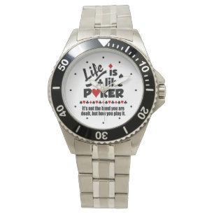 LIFE LIKE POKER custom watches