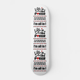 LIFE LIKE POKER skateboards