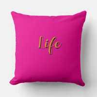 Life Logo Hot Pink