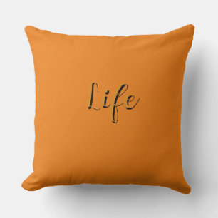  Life Logo Orange     Cushion