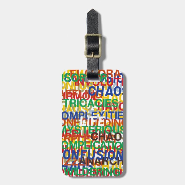 Life Luggage Tag (Front Vertical)