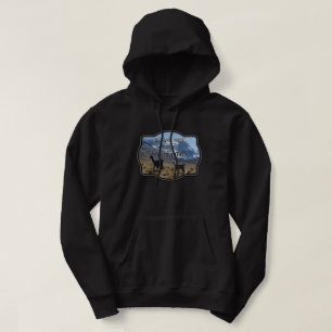 Life Made for a Cool Adventure - Llama Quote Hoodie