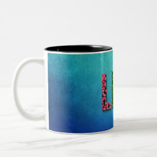 Life Man Woman Blue Sky Water Fruit Food Snow Sea Two-Tone Coffee Mug
