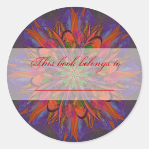 Life Mandala Classic Round Sticker
