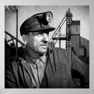 LIFE of a COAL MINER Poster