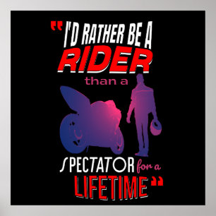 Life of a Motorcycle Rider: Ride, Don’t Watch Poster