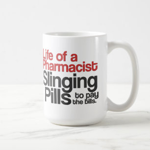 Life of a Pharmacist Coffee Mug (Red)
