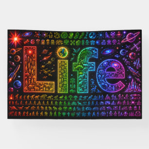 Life Of a Starkind Space themed Foam Board Print Banner