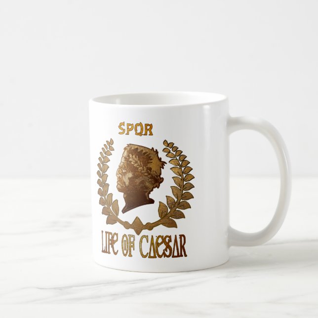 Life Of Caesar Insignia Mug (Right)