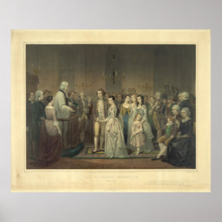 Life of Geo Wshgton The Citizen by Junius Stearns Poster