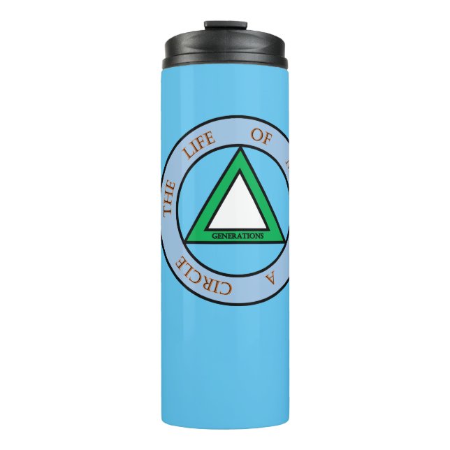 LIFE OF MAN Tumbler (Front)