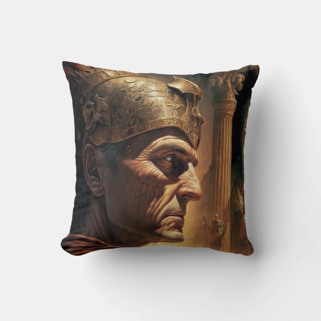 Life of Nicias and Crassus Cushion (Front)