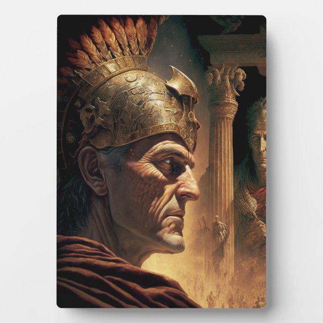 Life of Nicias and Crassus Plaque (Front)