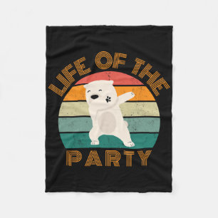 Life Of The Party Dance Dancing Fleece Blanket