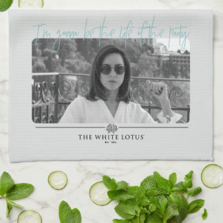 Life of the Party - The White Lotus Tea Towel
