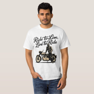 Life on motorcycles: The spirit of motorbikes T-Shirt
