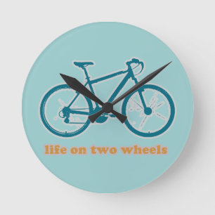 life on wheels - bikes round clock