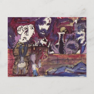 Life past before my eyes and now I'm over it Postcard