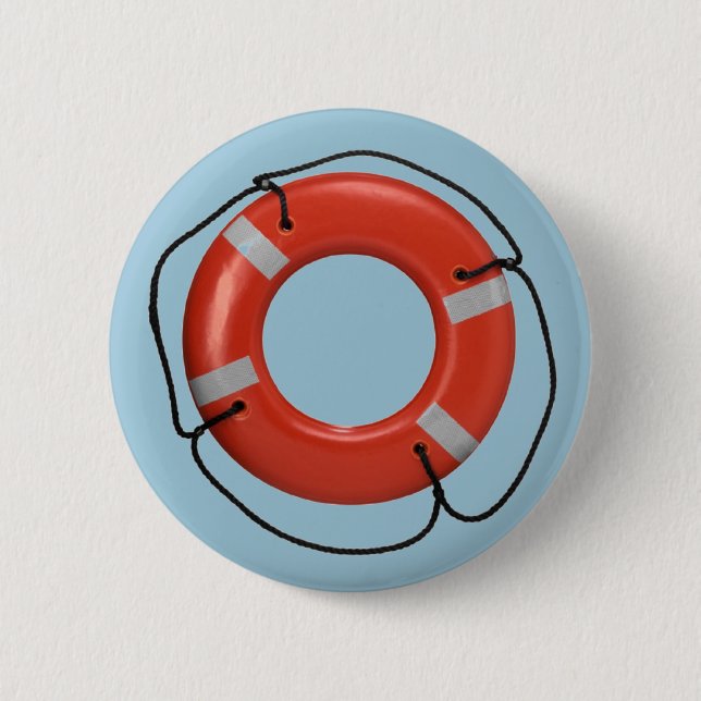 LIFE PRESERVER 6 CM ROUND BADGE (Front)