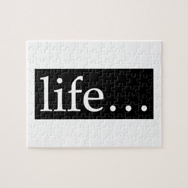 Life... puzzle (Horizontal)