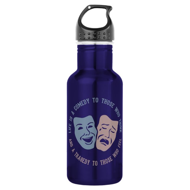LIFE quote 532 Ml Water Bottle (Front)