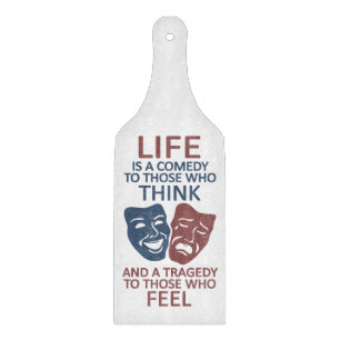 LIFE quote custom cutting board