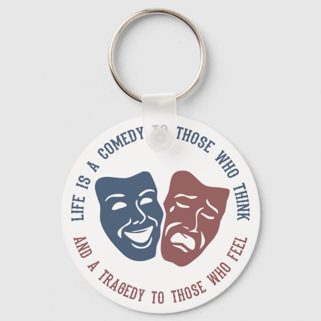 LIFE quote key chain (Front)