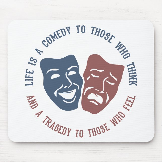 LIFE quote mousepad (Front)