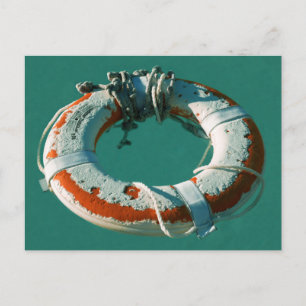 Life Ring Art Photograph Postcard
