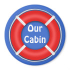 Life Ring Bright Stateroom Door Marker