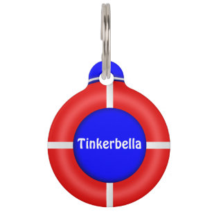 Life Ring Custom Pet Tag